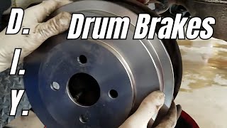 How To Replace Drum Brakes with No Special Tools