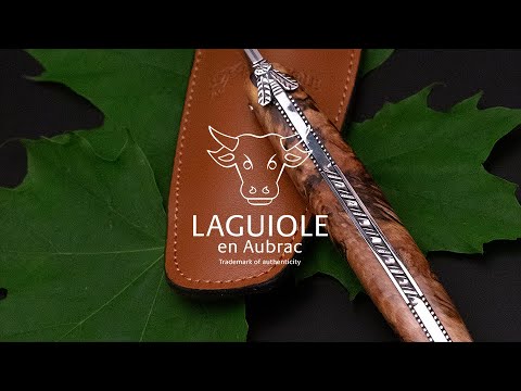 FABRICATION D'UN COUTEAU DE LAGUIOLE: LE PERLÉ - LAGUIOLE EN AUBRAC