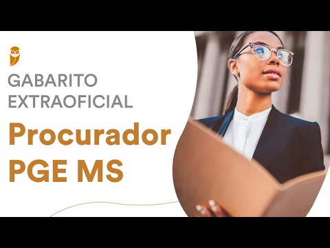 Gabarito Extraoficial - Procurador da PGE MS