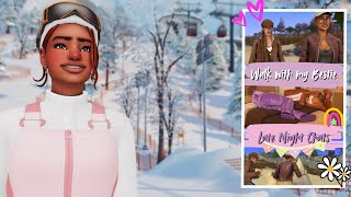 Sasha's Snowy Escape: Saying Goodbye &amp; Embracing New Beginnings | The Sims 4
