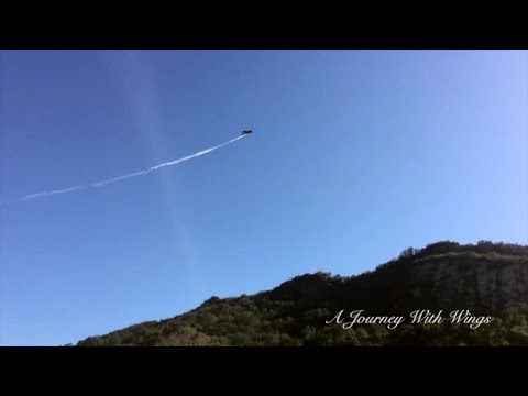 Witnessed Cremated Remains Scattering by Airplane