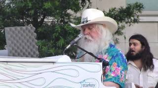Leon Russell - Ballad Of Mad Dogs & Englishman 7-10-13 Rockefeller Park, NYC