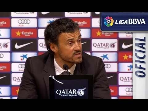 Rueda de Prensa | Press Conference de Luis Enrique tras el FC Barcelona (3-0) Celta de Vigo - HD