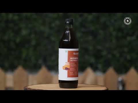 Barosi Mustard Oil | Cold Pressed | Raw, Unrefined and Traditionally Extracted from Wooden Crusher