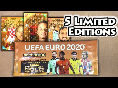 Opening An Adrenalyn XL Euro 2021 Premium Gold Pack | Exclusive Limited Editions | Best Pack?