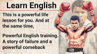Muhammad Ali “The Greatest” Life Story || Learn English Through Story Level 1🔥