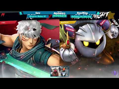 Jimsville Masher Mondays 13 - Saru vs. Nom2King - Reverse Mains R1