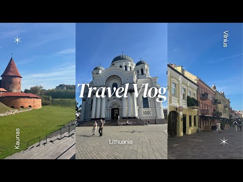 Solo Travel Vlog - Lithuania ✈️🏰🇱🇹