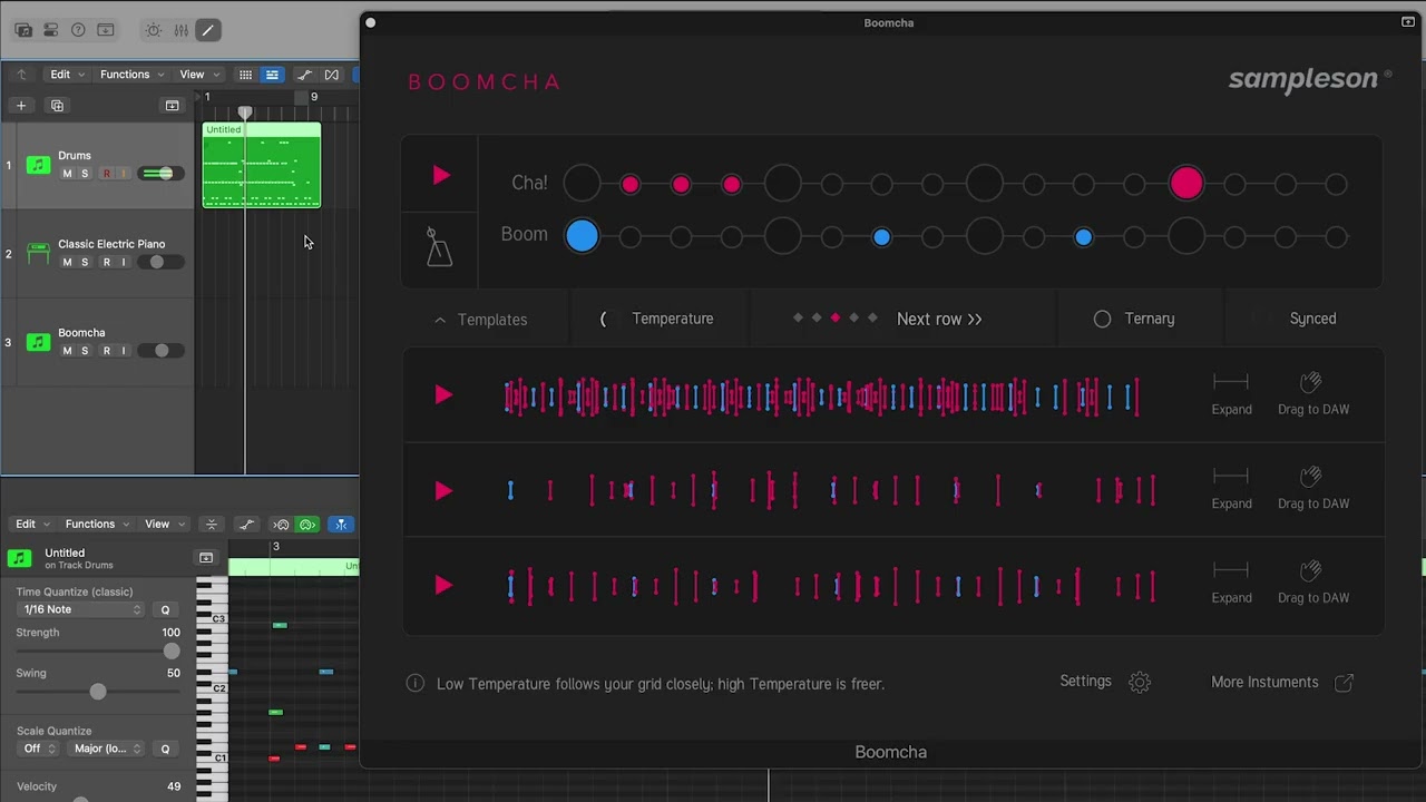 Boomcha - Quick overview and groove creation