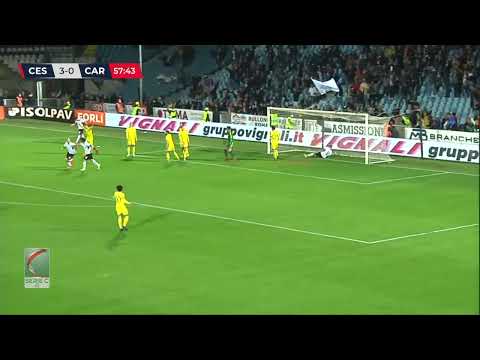 Cesena - Carrarese 6-0 37° giornata Serie C 2021-2022