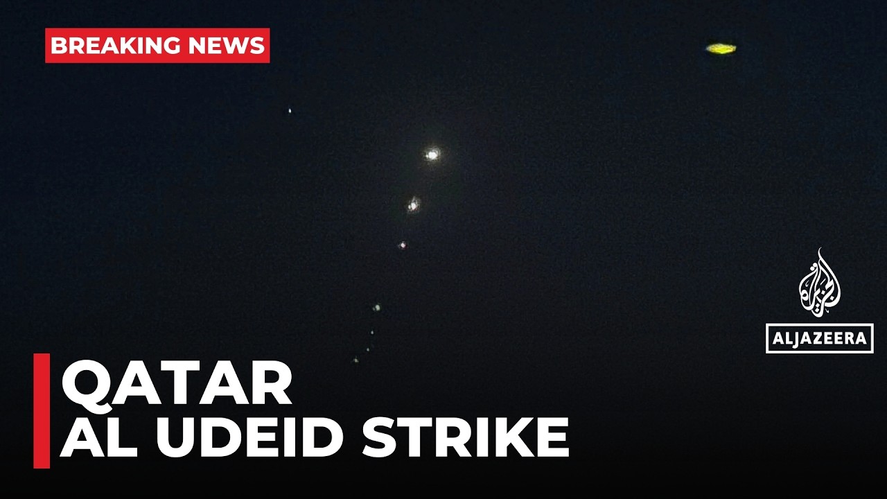 Qatar says ballistic missile struck Al Udeid airbase, no casualties reported