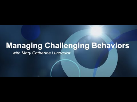 Managing Challenging Behaviors - COPSA Informational Videos
