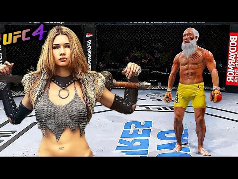 Amazon vs. Old Bruce Lee - EA Sports UFC 4 Rematch