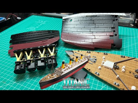 Agora Models Build the RMS Titanic - Pack 2 - Stages 5-8