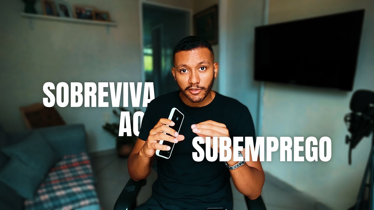 Como SE DAR BEM na DESGRAÇA do SUBEMPREGO