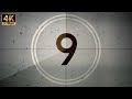 FREE 4K Countdown Footage Retro Film Leader MP4 Commercial Use