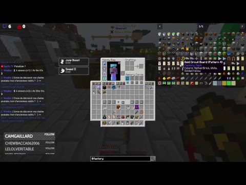 [FR/solo/moddé] Modern skyblock 3, basic factory+botania.