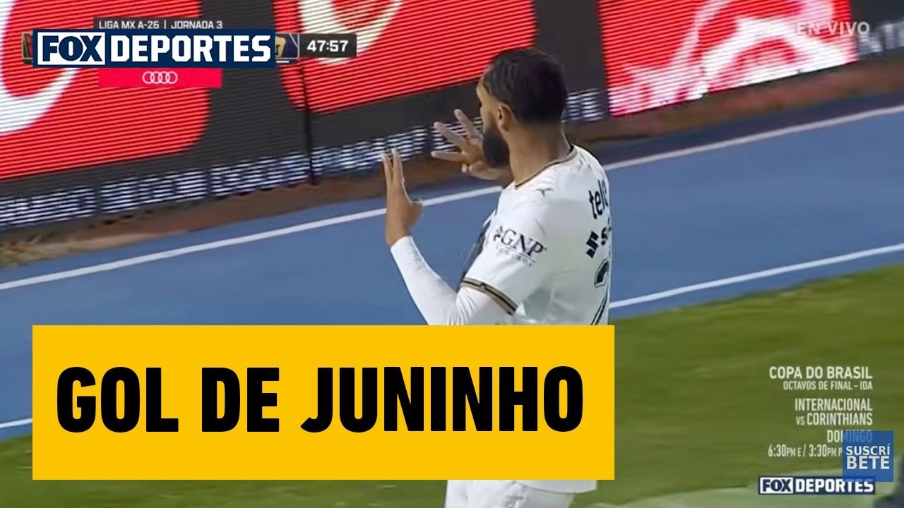 😀⚽ GOL DE JUNINHO. | FC Juárez 1-4 Pumas UNAM | Jornada 3 | Liga MX