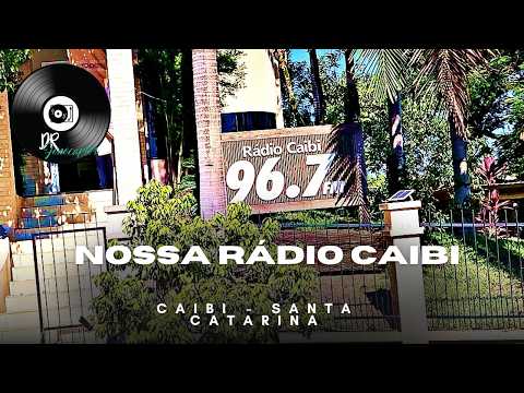 Tour pela Nossa Rádio Caibi 96.7 FM | Berço da Rede Nossa Rádio