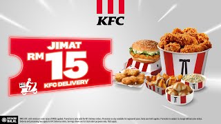 RM15 OFF KFC Delivery