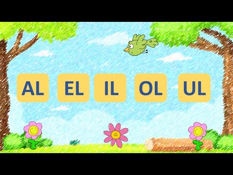 Syllabic family - AL EL IL OL UL Literacy