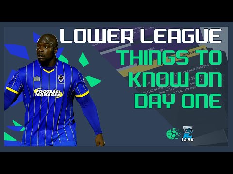 Lower League Management Tips for Football Manager 2020