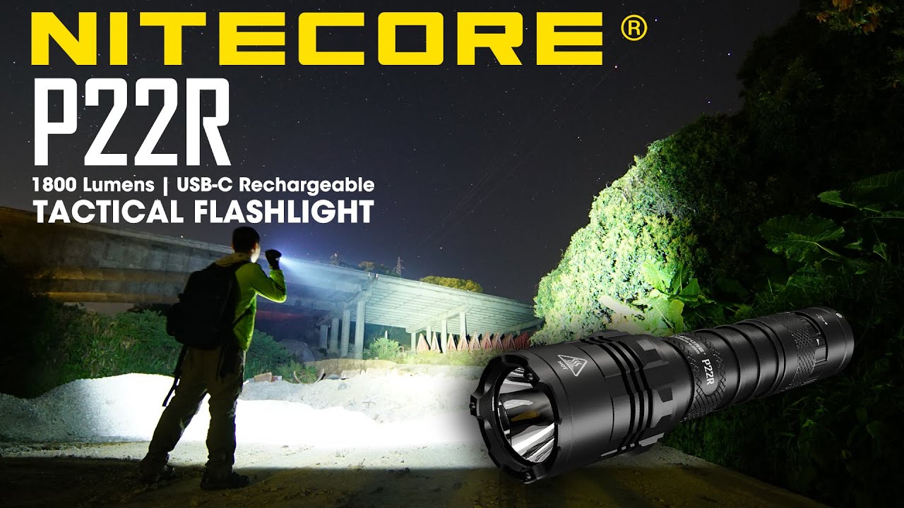 Nitecore P22R - 1800 Lumens
