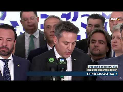 Coletiva de Imprensa – Líderes da Oposição na Câmara e no Senado