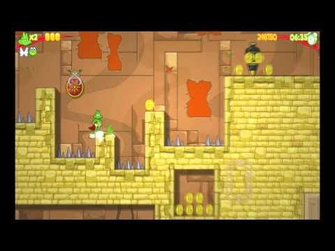 Superfrog HD - World 4, History Lesson, Level 4, Playthrough