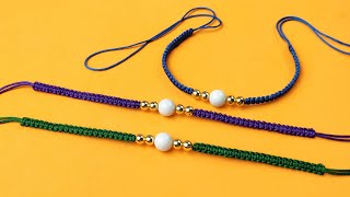 || Home Made Macrame Rakhi IDEA || How to make rakhi at home || Easy Rakhi 2020 - For Bhaiya-Bhabhi