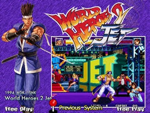 world heroes 2 jet neo geo cd rom