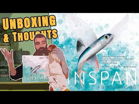 Finspan | Unboxing & Thoughts w/ Johnny | Family Board Game