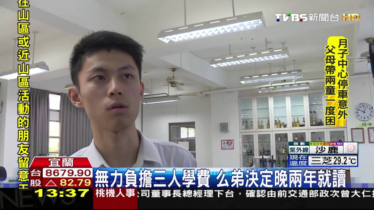 讓兄姐先讀書！孝子不忍母太累　扛家計
