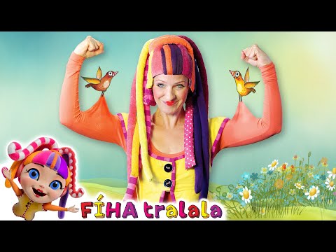 FÍHA tralala - CVIČÍME OD MALA 🤸‍♀️🍎🎶  Celý film pre deti po slovensky najlepšie detské pesničky