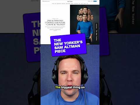 Do you trust Sam Altman? #Vergecast