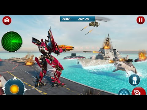 Submarine Robot Transform War Part-3 | Amazing Robot Hero Android GamePlay | By Game Crazy