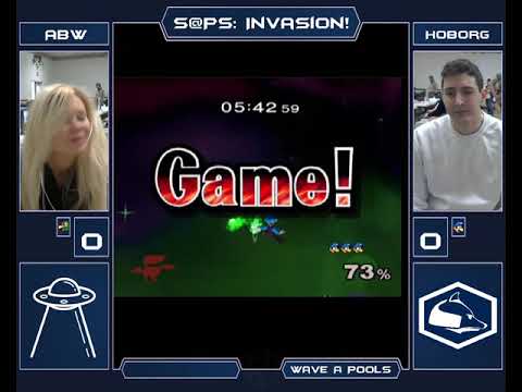 The Invasion Melee Singles - Hoborg (Luigi) vs ABW (Falco) - Wave A Pools