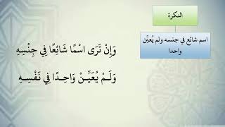 صورة شرح نظم الآجرومية مع التشجير //79//الشيخ محمد محمود الشنقيطي