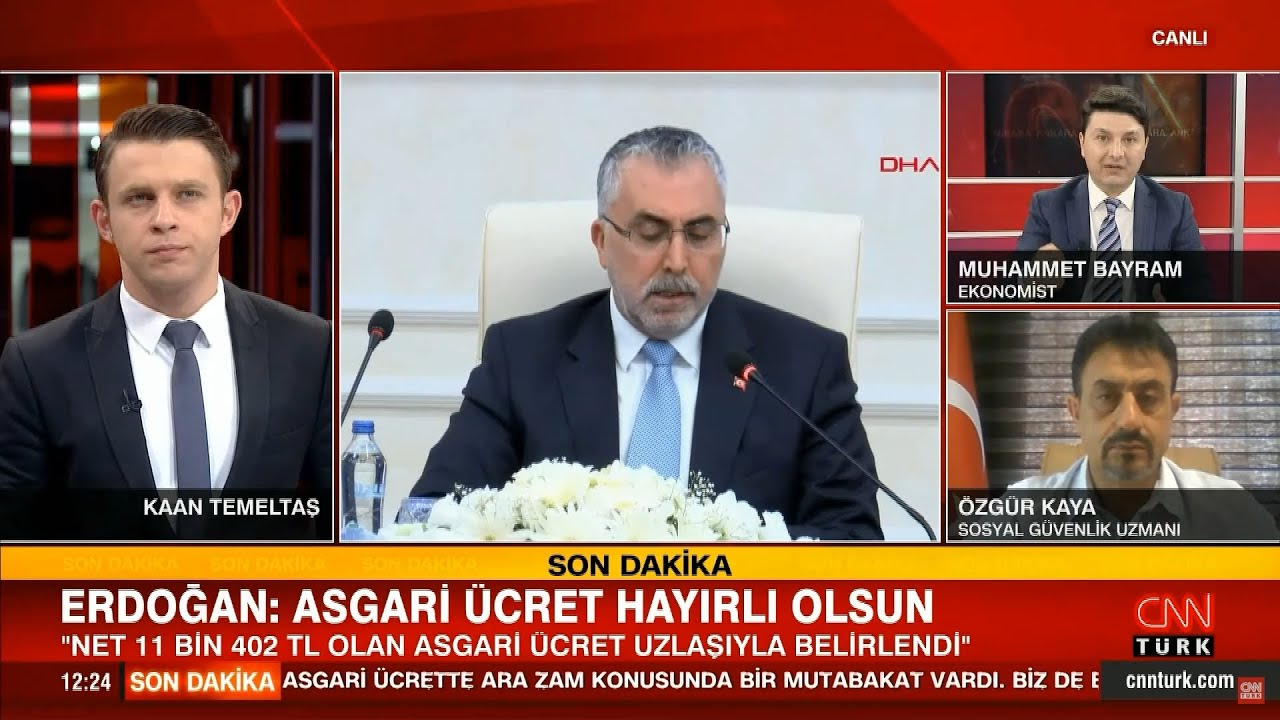 Asgari Ücret Açıklandı! İşte Ara Zam Oranı