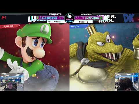 Luigikid64 (Luigi) vs Krugbo (King K. Rool) -  Losers Round 2  - Stargate #35
