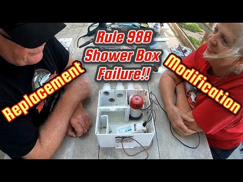Rule 98B Shower Box Failure In Our Cargo Trailer Conversion/Replacement/Modification