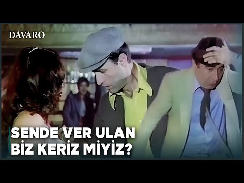 Davaro Türk Filmi | Memo, Sülo'nun Dansöze Taktığı Paraları Topluyor