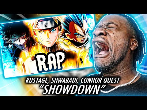 THE ANIME TRIO! | PROTAGONIST, RIVALS & VILLAINS RAP | Showdown | RUSTAGE ft Shwabadi & Connor Quest