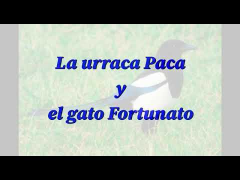 La urraca Paca y el gato Fortunato (Vanessa González Villar)