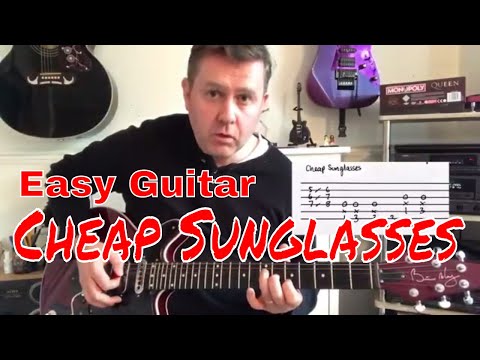 Cheap Sunglasses - ZZ Top - Easy Guitar Lesson (Guitar Tab)