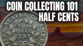 Why Half Cents Are a Must-Have for Coin Collectors | History & Value #rarecoins ##numismatics