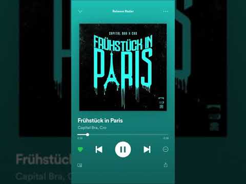 Capital Bra Ft. Cro - Frühstück in Paris