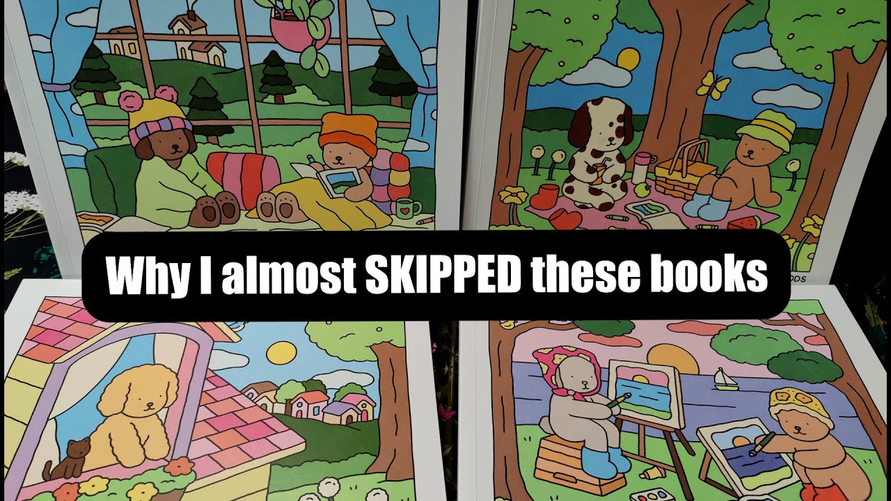 My Bobbie Goods Coloring Books Review + Flip Throughs