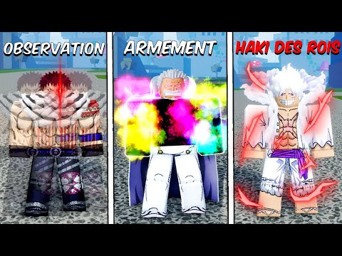 I got ALL the HAKI from BLOX FRUITS!