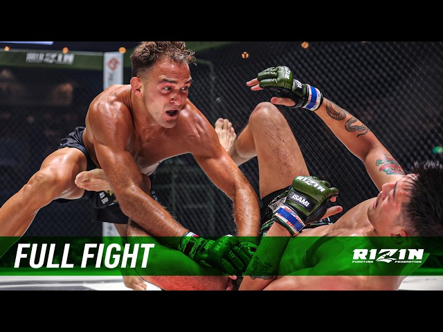 Danny Sabatello vs Jinnosuke Kashimura Full Fight | RIZIN Landmark 15